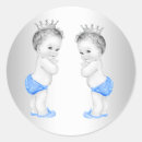 Search for prince baby shower boy stickers Blue