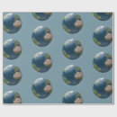 Search for world globe wrapping paper Planet
