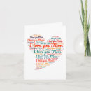 Search for love mothers day cards Calligraphy