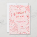 Search for girls night valentines day invitations Pink