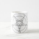 Search for sigil of baphomet mugs Black