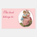 Search for girl reading stickers Books
