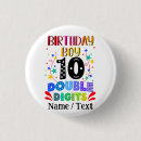 Search for 10th birthday badges Double digits