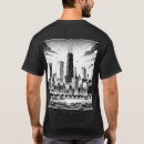 Search for chicago skyline tshirts Willis tower