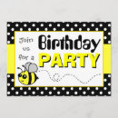 Search for black and yellow birthday invitations Elegant