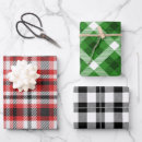 Search for red gingham wrapping paper Black