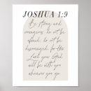 Search for joshua 1 9 posters Inspirational