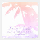 Search for rainbow wedding stickers Palm trees