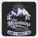 Search for and i must go stickers Mountains