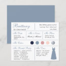 Search for dusty blue bridesmaid cards Calligraphy