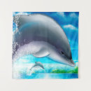 Search for diving dolphin art Water