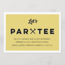 Search for golf party invitations Modern