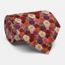 Search for autumn floral ties Botanical