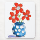 Search for blue vase mouse mats Flowers
