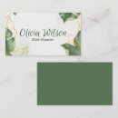 Search for leaf business cards Eucalyptus social media