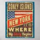 Search for coney island posters Vintage