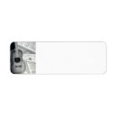 Search for sheet music return address labels Black