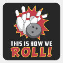 Search for bowling team stickers Funny