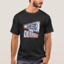 Search for navy blue and orange tshirts Megaphone