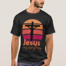 Search for jesus silhouette tshirts Sunset
