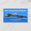 Search for transportation business cards Towing