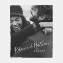 Search for wedding date blankets Elegant