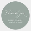 Search for olive green wedding stickers Minimalist