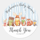 Search for winter woodland animals stickers Bear