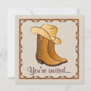 Search for country western invitations Boots