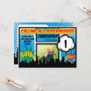 Search for superhero 1st birthday invitations Kids