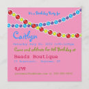 Search for beads square invitations Fun
