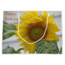 Search for yellow sunflowers gift bags Happy