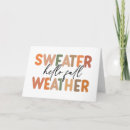 Search for sweater cards Autumn