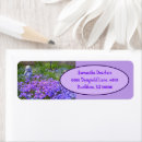 Search for forget me not return address labels Purple