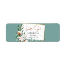 Search for cotton return address labels Floral