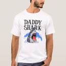 Search for daddy shark tshirts Great white shark