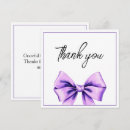 Search for purple ribbon cards Watercolor