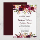 Search for marsala rehearsal dinner invitations Floral