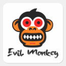 Search for funny monkey stickers Cheeky