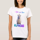 Search for alpaca tshirts Cute