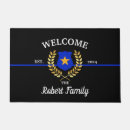 Search for thin blue line doormats Back the blue