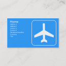 Search for airline pilot business cards Airport
