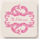 Search for damask coasters Girly
