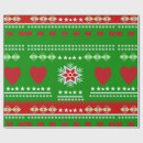 Search for winter scene wrapping paper Scandinavian