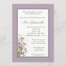 Search for purple iris 5x7 invitations Floral