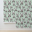 Search for cute panda art Black
