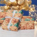 Search for christmas pig wrapping paper Vintage