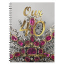 Search for 40th notebooks Gold