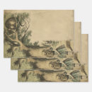 Search for cheshire cat wrapping paper Vintage