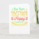 Search for 1st anniversary cards Marriage